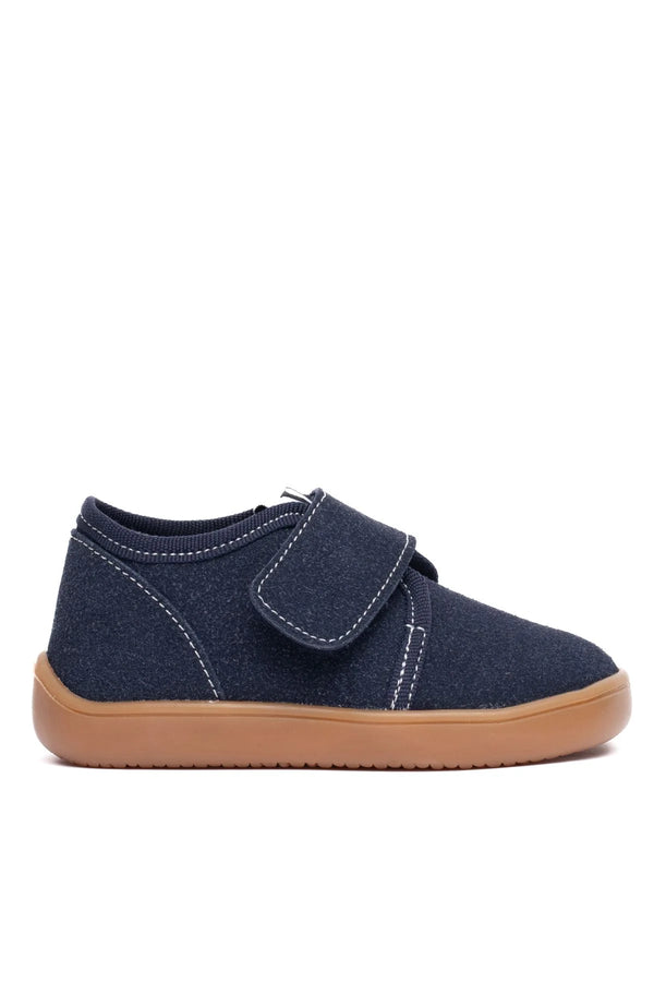 Barefoot Navy Blue Boys' Shoes