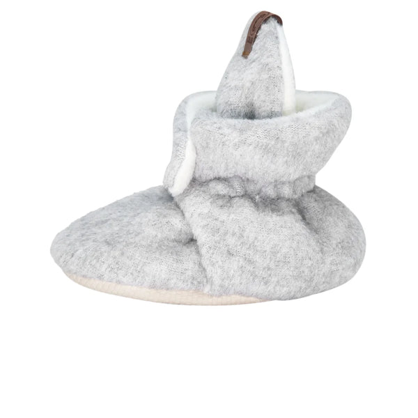 Polar Light Grey Baby Slippers