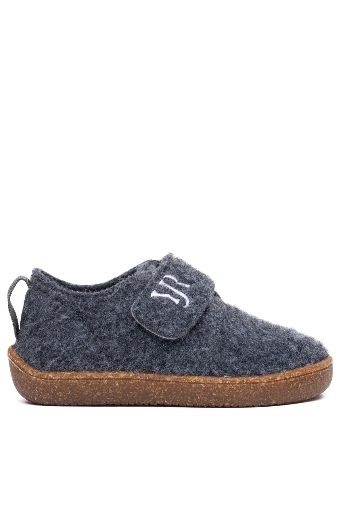 Barefoot Anthracite Felt Winter Children's Shoes