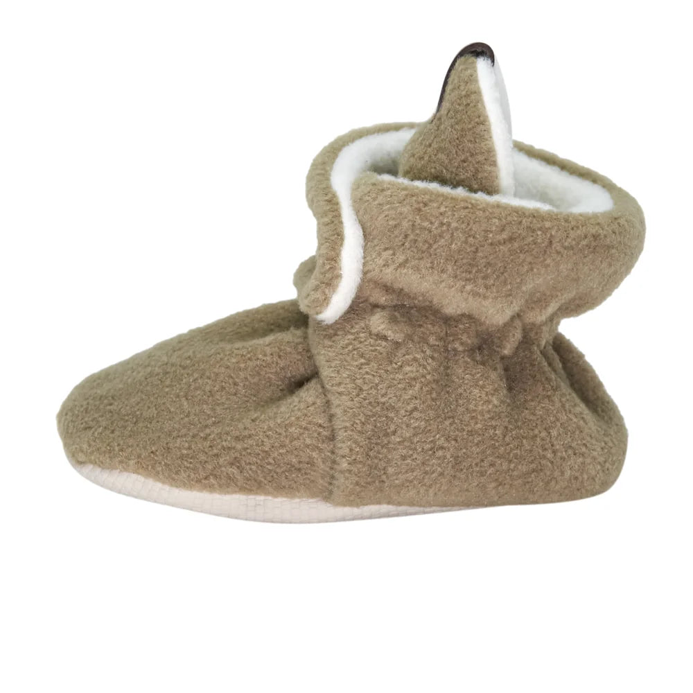 Polar Beige Baby Slippers