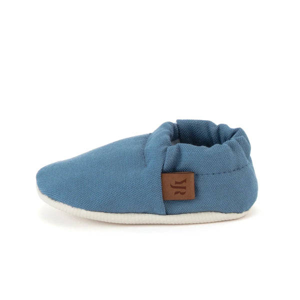 Denim Blue Oeko-Tex Certified Baby Bootie