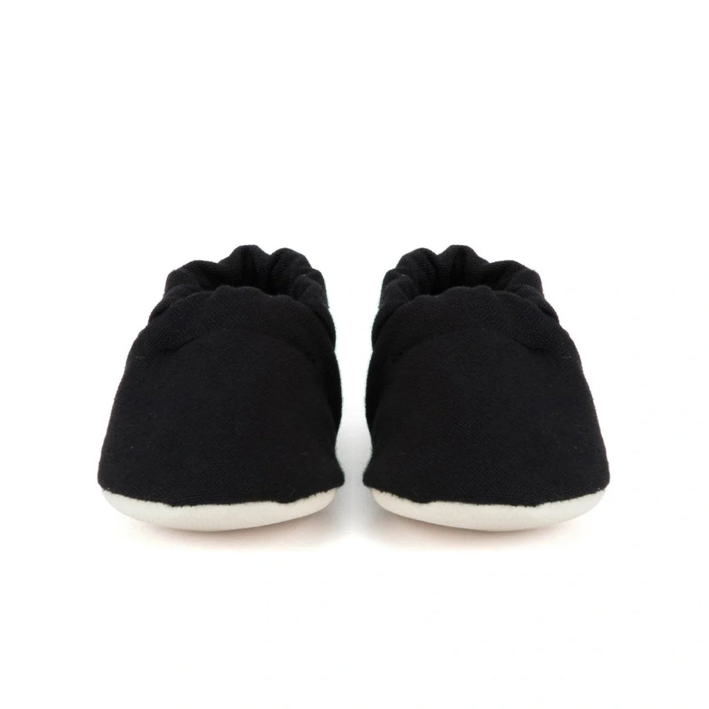 Black Oeko-Tex Certified Baby Bootie
