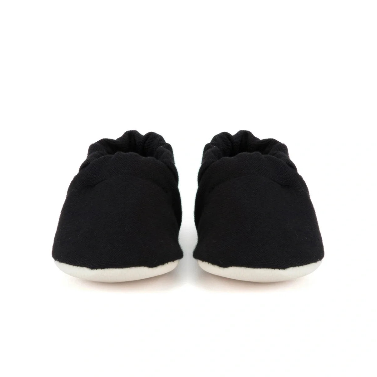 Black Oeko-Tex Certified Baby Bootie