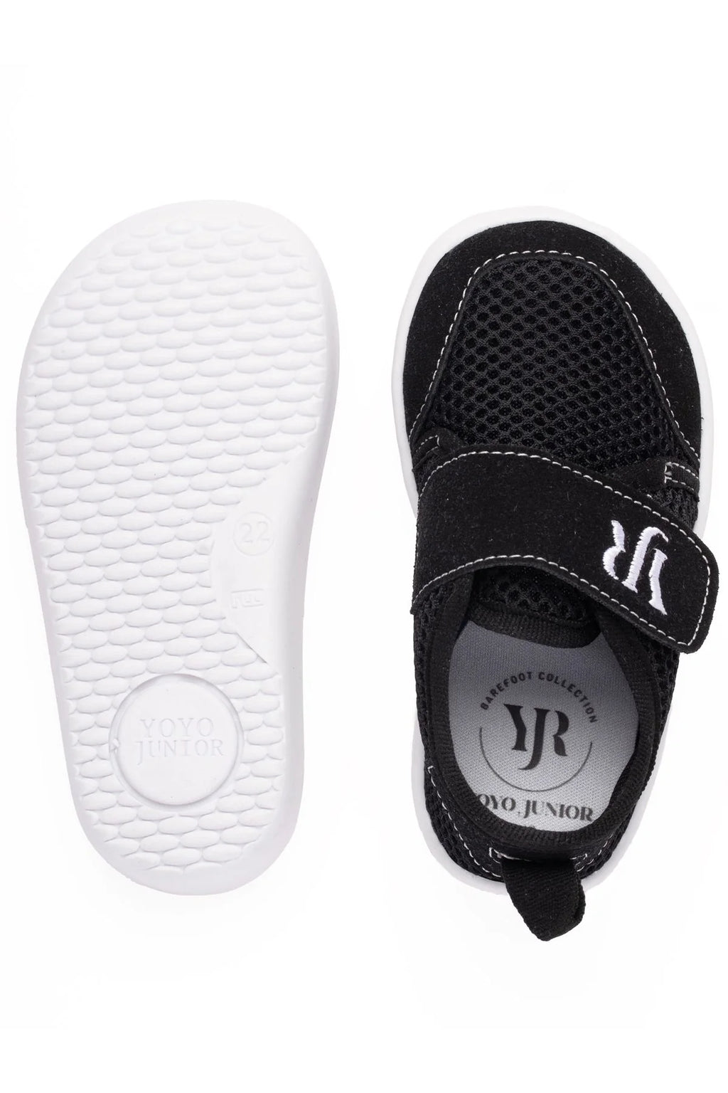 Barefoot Black Airfile Summer Kids' Shoes