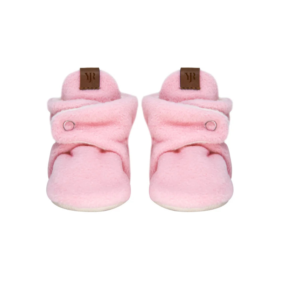 Pink Polar Baby Slippers