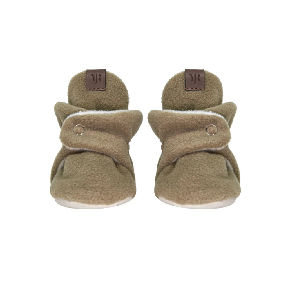 Polar Beige Baby Slippers