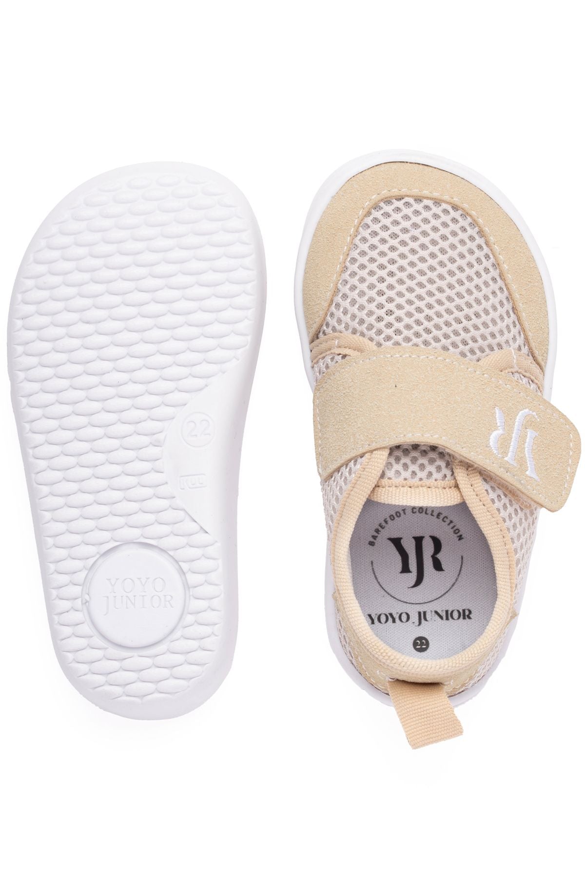 Barefoot Cream Airfile Summer Kids' Shoes