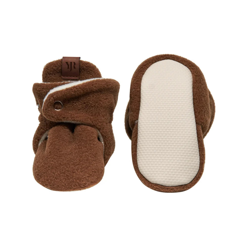Polar Brown Baby Slippers