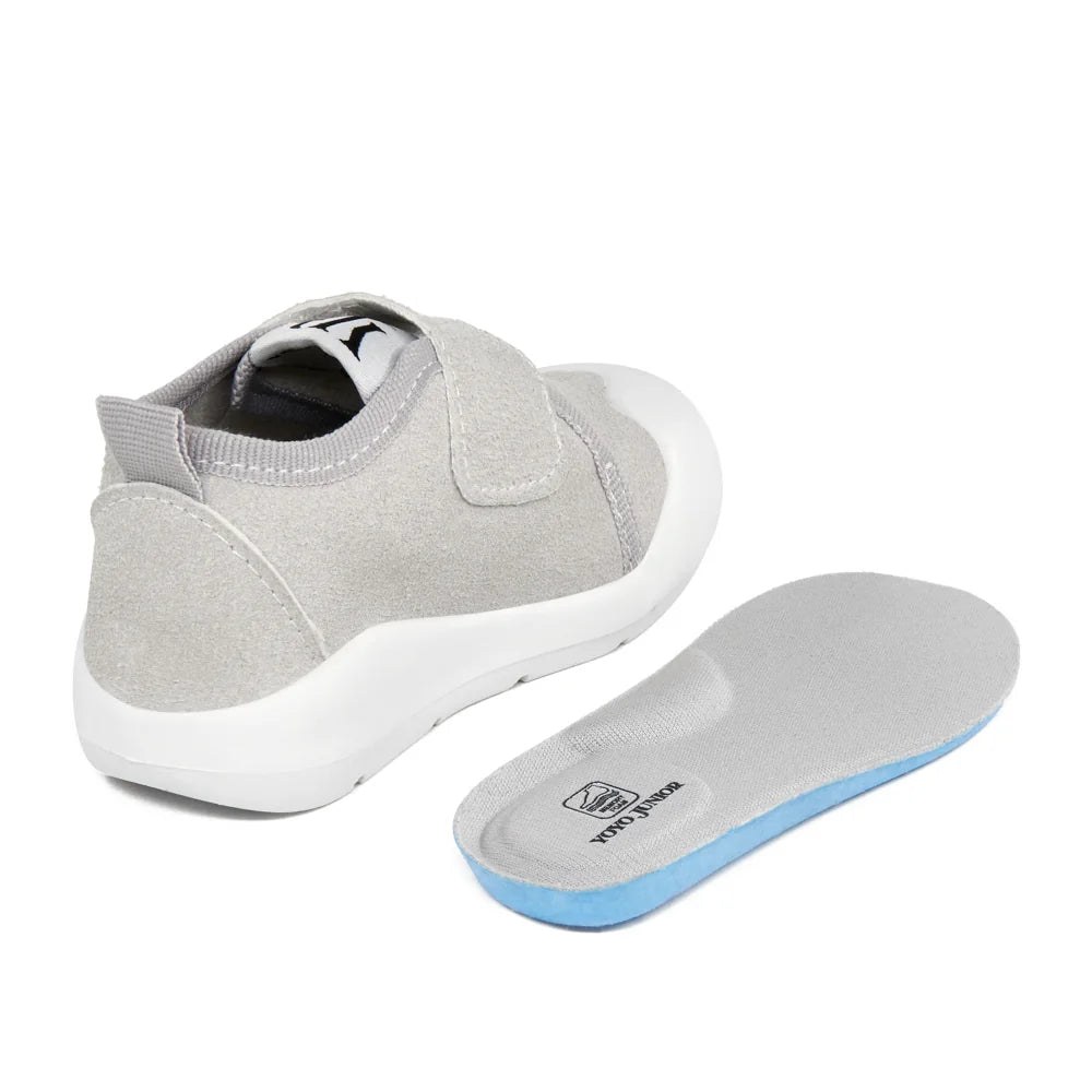 Grey Memory Foam First Steps Shoes