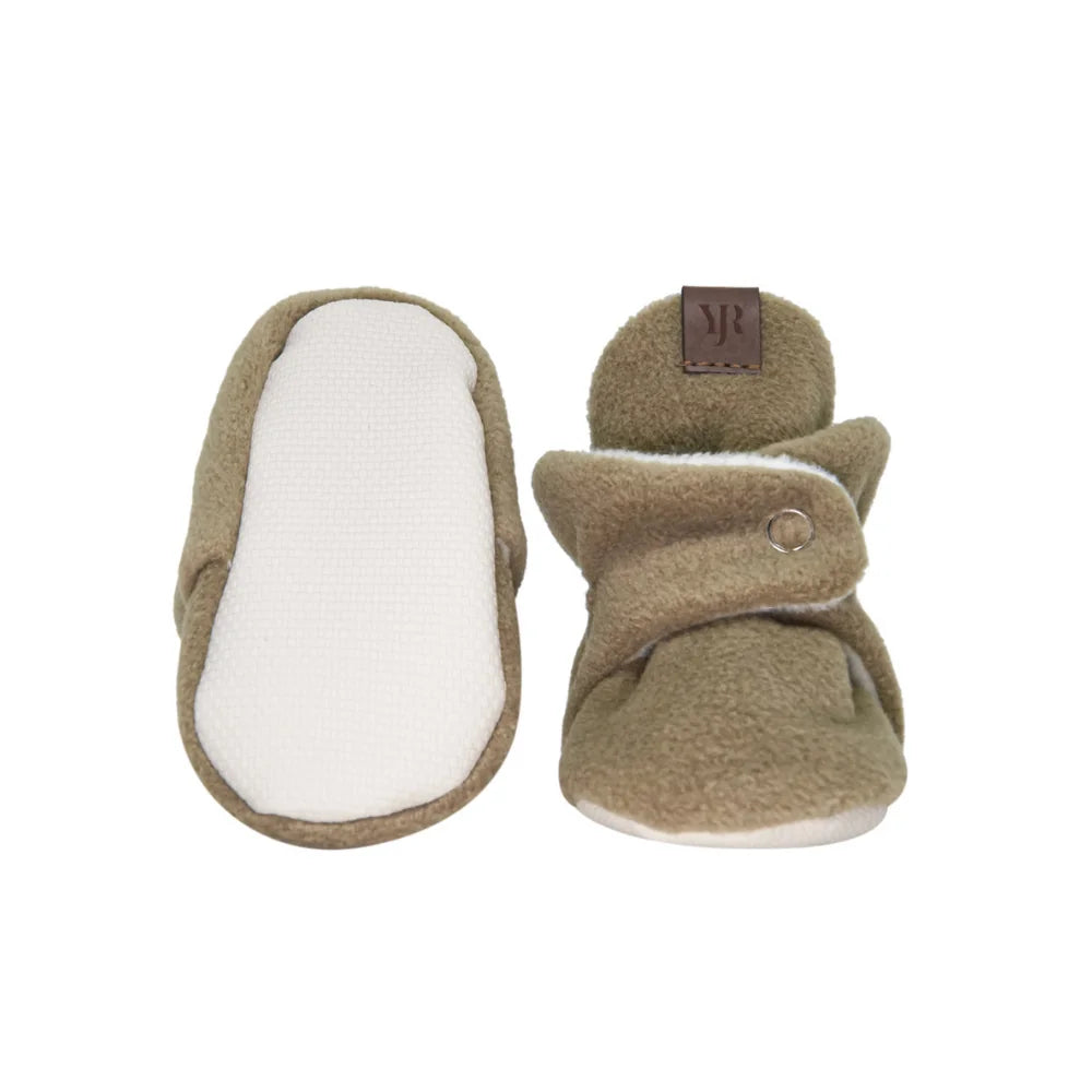 Polar Beige Baby Slippers