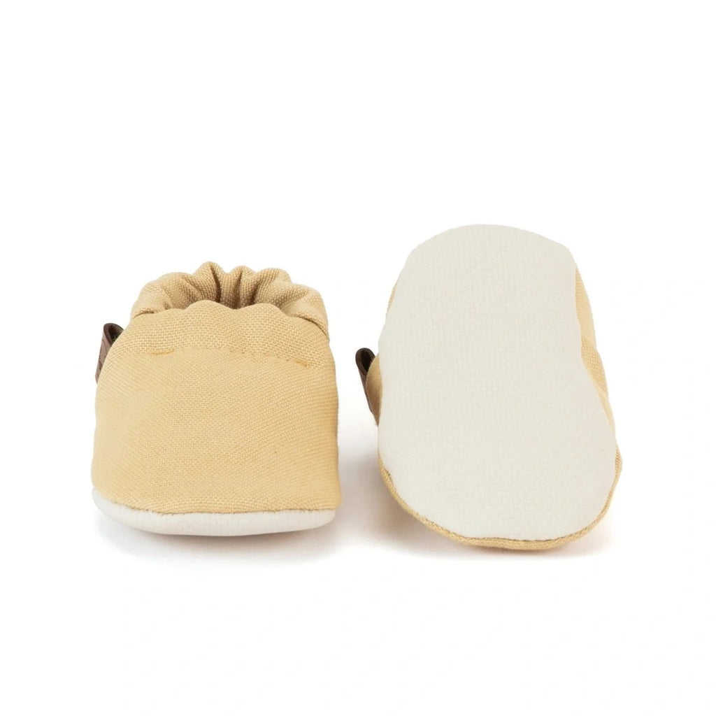 Beige Oeko-Tex Certified Baby Bootie