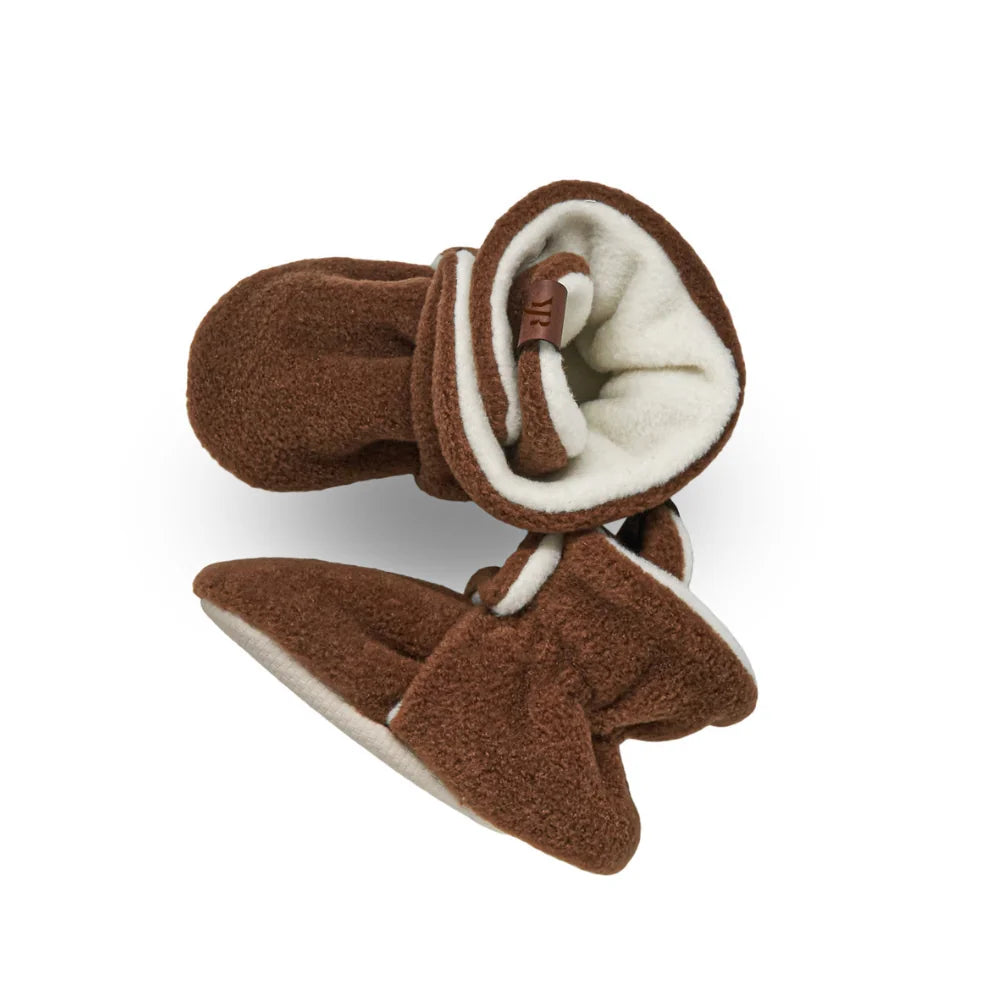 Polar Brown Baby Slippers