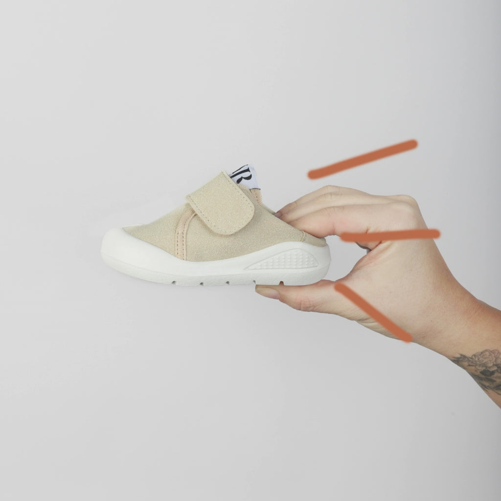 Grey Memory Foam First Steps Shoes
