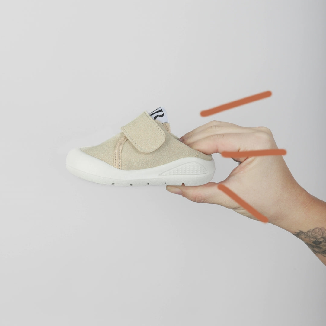 Grey Memory Foam First Steps Shoes